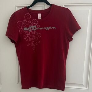 HYP Women's Red Graphic Short-Sleeve Tee